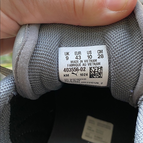 Puma Men's Charcoal Sneakers - Picture 3 of 3